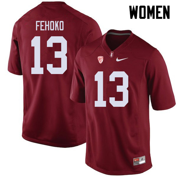 Women #13 Simi Fehoko Stanford Cardinal College Football Jerseys Sale-Cardinal